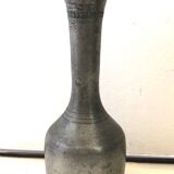 Antique pewter vase