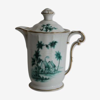 Milk pot decorated home landscape