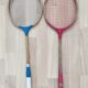 Vintage Antique Wooden Badminton Rackets