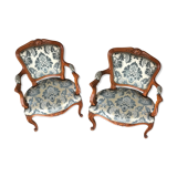 Pair of armchairs