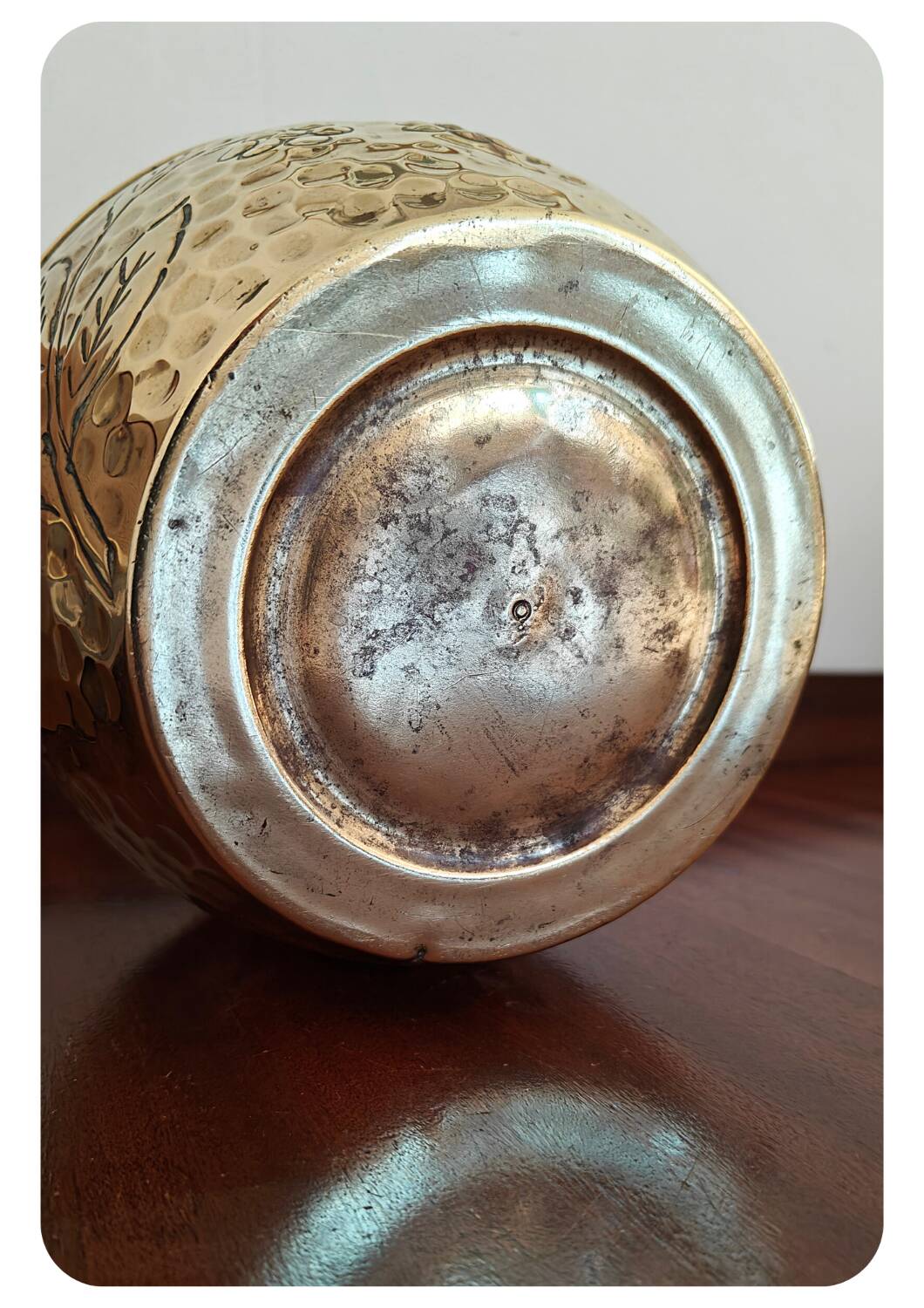 Antique Brass Planter