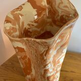 Large signed Terracotta vase