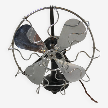Marelli pro radio scar fan vintage cast iron bakelite antique fan deco