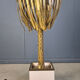 Brass palm tree floor lamp by Maison Jansen, 1970s