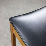 Vintage Chairs in style of Gio Ponti, 1970, set of 4
