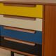 Sideboard with Colorful Drawers, Wk Möbel