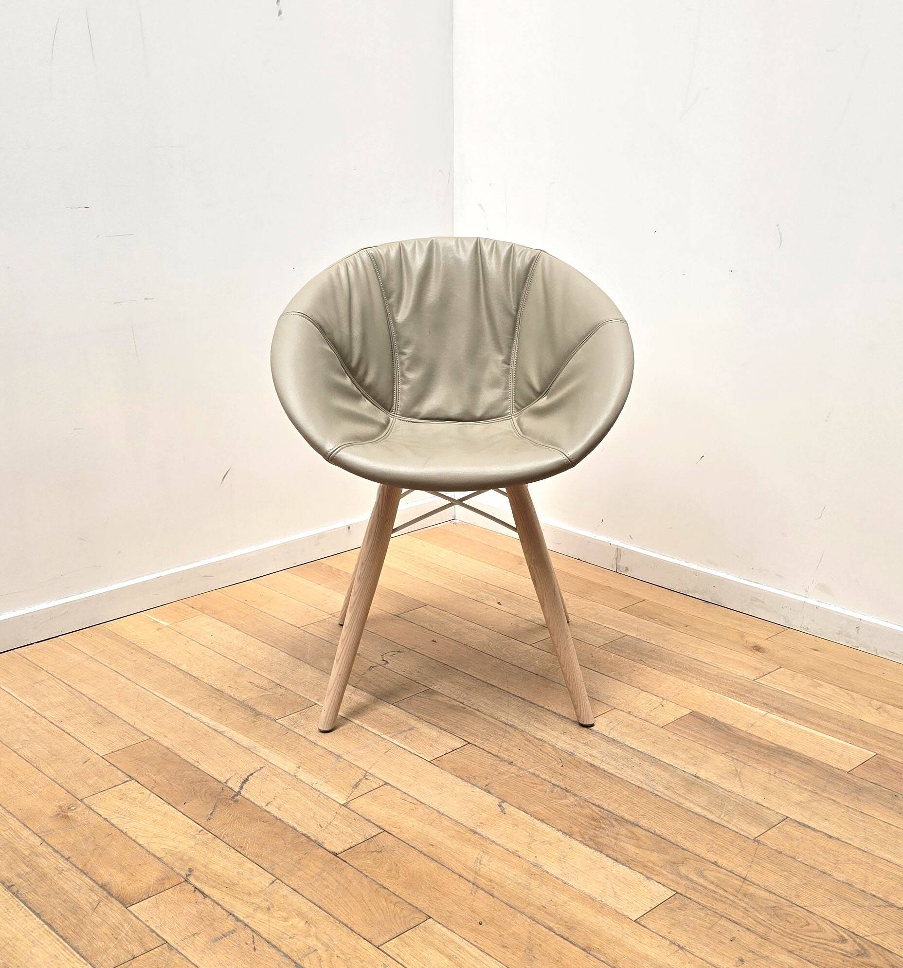Suite de 6 fauteuils Gliss Wood 904, Pedrali