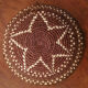 African woven wall basket  Boswana