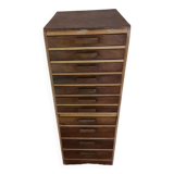 11-drawer cabinet