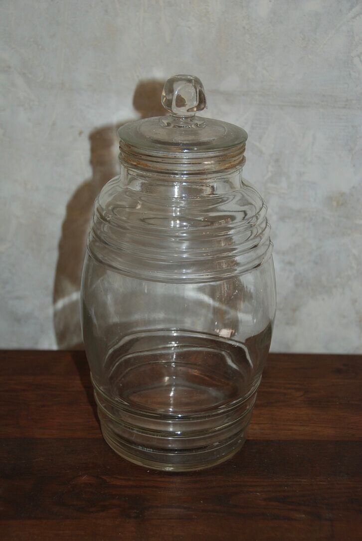Big old glass candy jars for jar