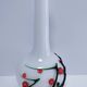 vase glass paste floral decoration Japonese style vintage