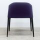 Pedrali brand Laja chair in purple fabric