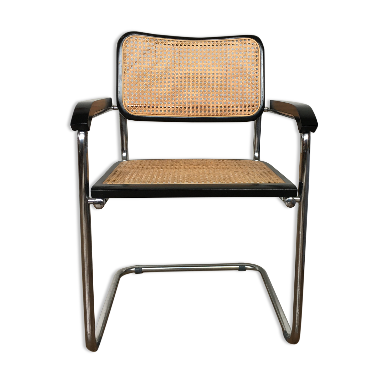 Fauteuil Marcel Breuer b32 vintage 1950 noir