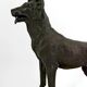 Sculpture representing a German Shepherd, Perrier Challenge Trophy, 1942