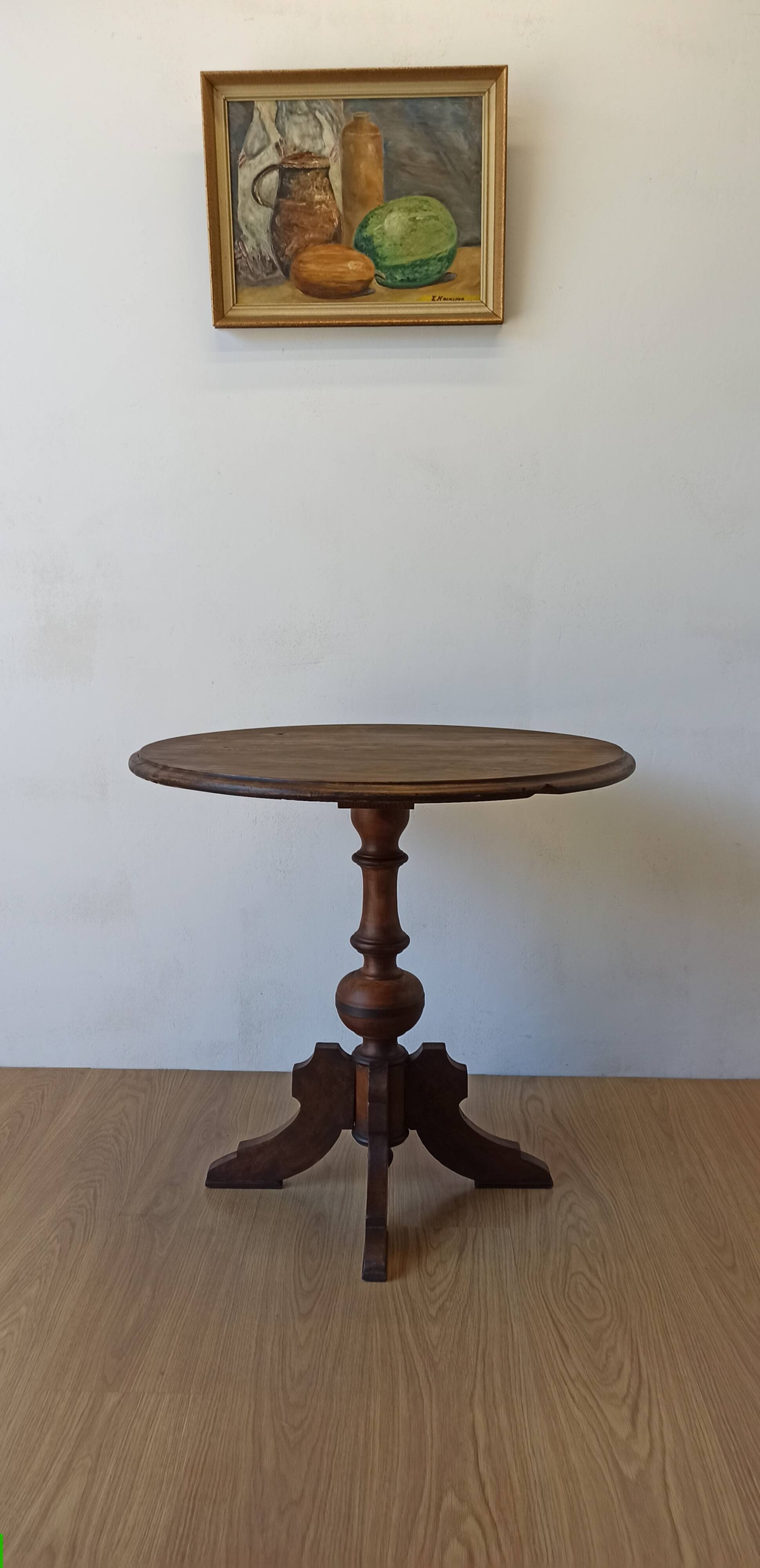 Antique old coffee table.