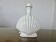 Italian "shell" lamp in cracked ceramic from the 70s and 80s