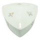 Bonbonnière Art Déco, porcelaine blanche ivoire, Allemagne, années 1930.