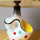 Lampe en céramique 1950