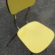 Chaise formica jaune canari