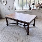 Table chêne style Louis XIV 1900