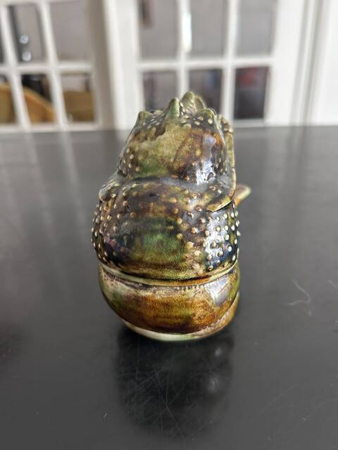 lobster ashtray in ceramic