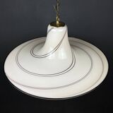 Beige Murano glass pendant, Italy, 1970s