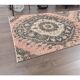 Turkish Oushak Wool Runner 97x352