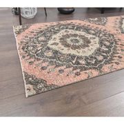 Tapis couloir en laine oushak turc 97x352