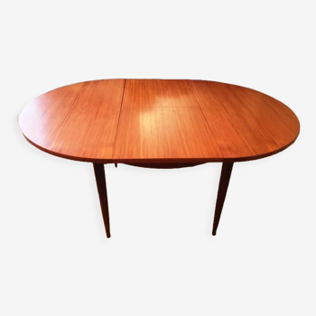 Scandinavian extendable round table annes 60