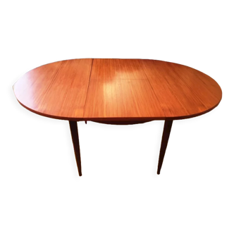 Scandinavian extendable round table annes 60