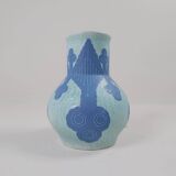 Art Deco Vase Sgraffito Gustavsberg Josef Ekberg Sweden 1922