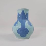 Vase Art Déco Sgraffito Gustavsberg Josef Ekberg Suède 1922