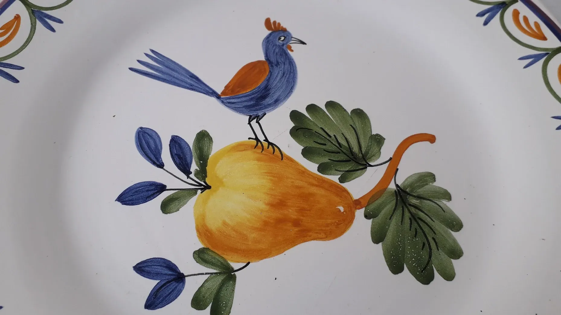 Earthenware plates