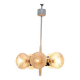 1970s Glass Chandelier by Instala Decin, Czechoslovakia