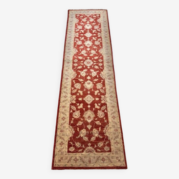 Ziegler oriental rug - handmade: 2.90 x 0.80 meters. Quality: wool on cotton weft - origin: Af