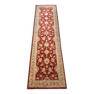 Ziegler oriental rug - handmade: 2.90 x 0.80 meters. Quality: wool on cotton weft - origin: Af