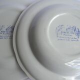 2 BP porcelain advertising plates