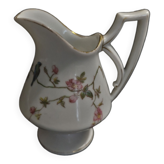 Porcelain cream pot from Limoges Depierrefiche XXth