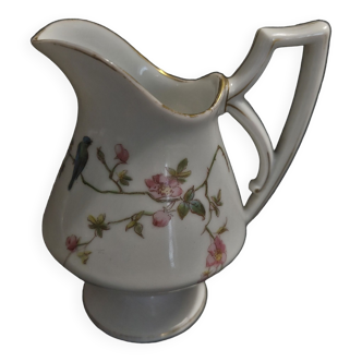 Pot à crème en porcelaine de Limoges Depierrefiche XXème