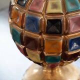 Colorful ceramic vase, 1960