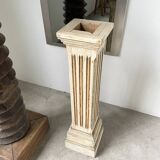 Wooden pedestal column 1900