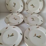 Digoin Sarreguemines Nemours Model Plates.