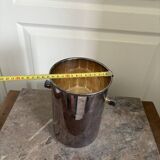 Old champagne ice bucket silver metal saint hilaire
