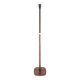Scandinavian rosewood floor lamp, Sweden, 1960