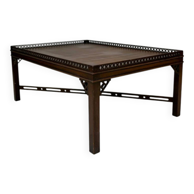 Table basse chinoise en acajou