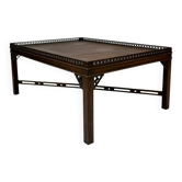 Table basse chinoise en acajou