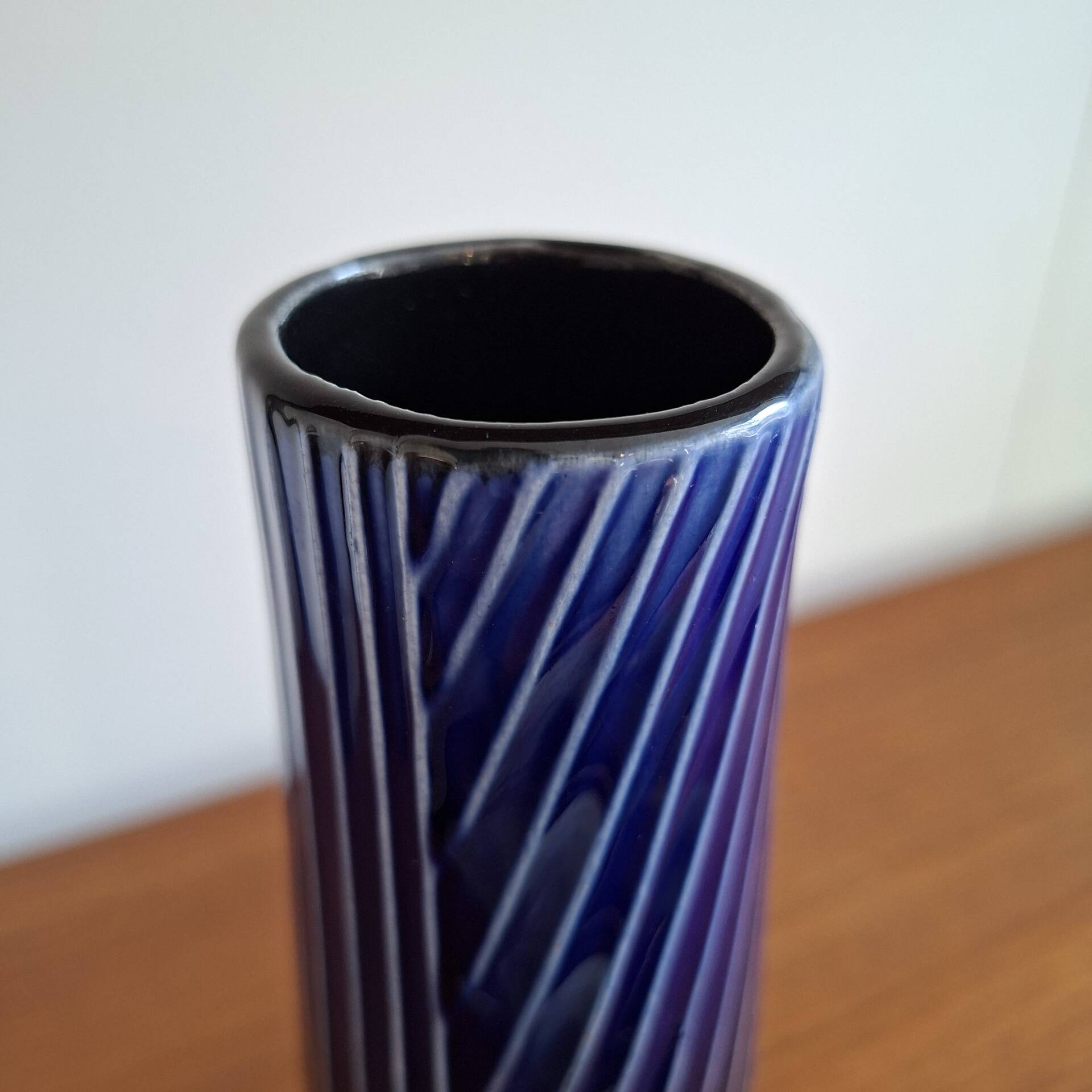 2 vases by Carl-Harry Stålhane, Rörstrand studio, Sweden, 1960s.