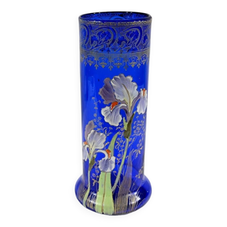 Legras Vase “Les Iris”, Art Nouveau – Late 19th Century