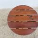 Swedish pine stool, 60s-70s
