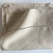 Drap de réserve en toile de lin brute 1920 à jours 2,40m